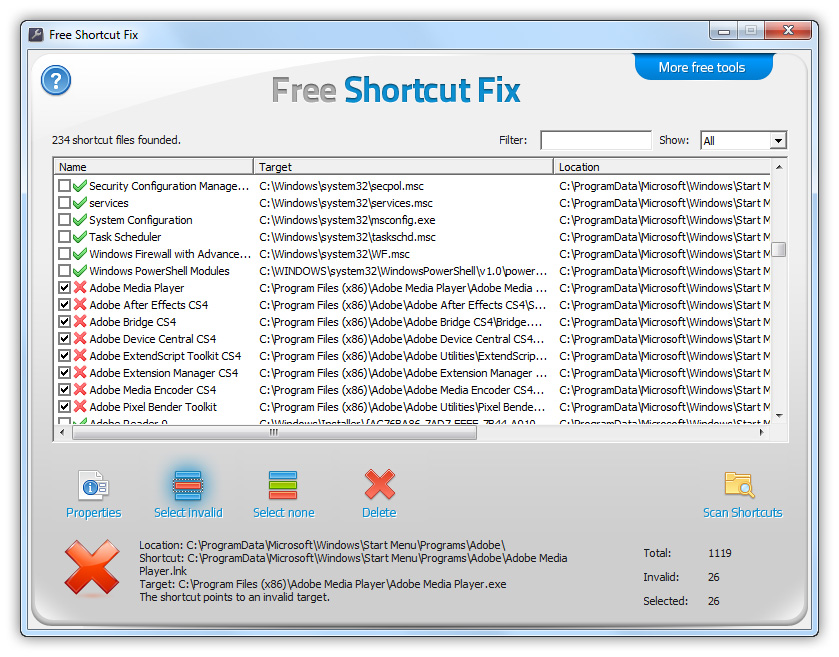 Windows 10 Free Shortcut Fix full